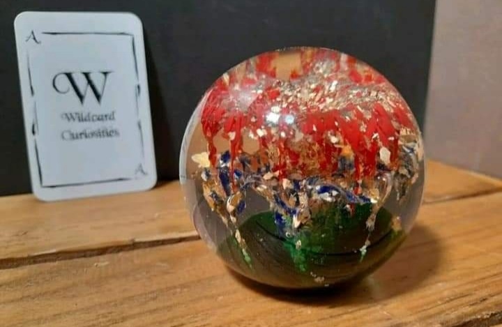 Glass Paperweight 